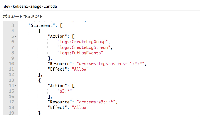 IAM Role Inline Policy